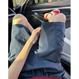 速干拼接短裤男款夏季不过膝四分裤子显腿长户外休闲半裤 K312图片