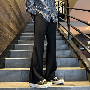 2025 秋季新款 外景大码高街微喇西裤M-5X HK24127-特P35图片