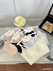 2025夏季超薄猫爪杯软提拉薄款有承托力，女装背心吊带，亿足羊绒