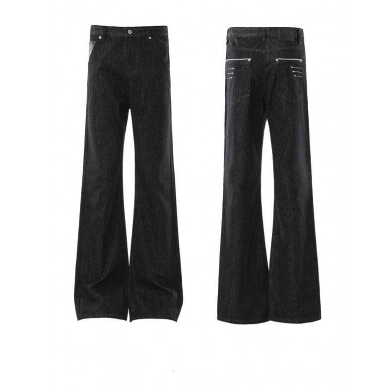 「微喇堆积」YKK拉链原牛四线窄宽牛仔裤ZK0464-P65，男装牛仔裤，星座313A(原308A-2)