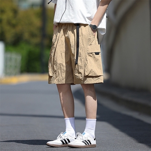夏季工装短裤男ins潮牌休闲百搭潮流痞帅五分裤D0501-P48图片