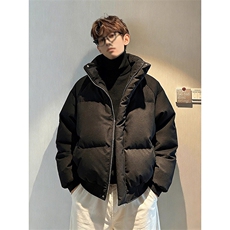 直播现货原版高品质冬季美式帆布皮棉服立体纹理加厚棉衣外套，男装棉衣，电商A486-1