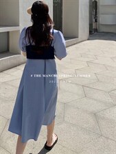 夏季新款韩版连衣裙，女装连衣裙，A 米 格