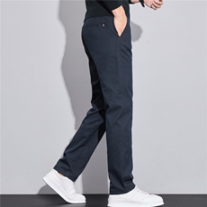秋冬季厚款休闲裤男士修身直筒商务百搭长裤子H597p38现货外贸，男装休闲裤，星座224-1