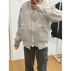 【有货】JK32HH-P68cleanfit外套男春季高级感棒球服飞行员夹克，男装夹克，星座1007（原301D）