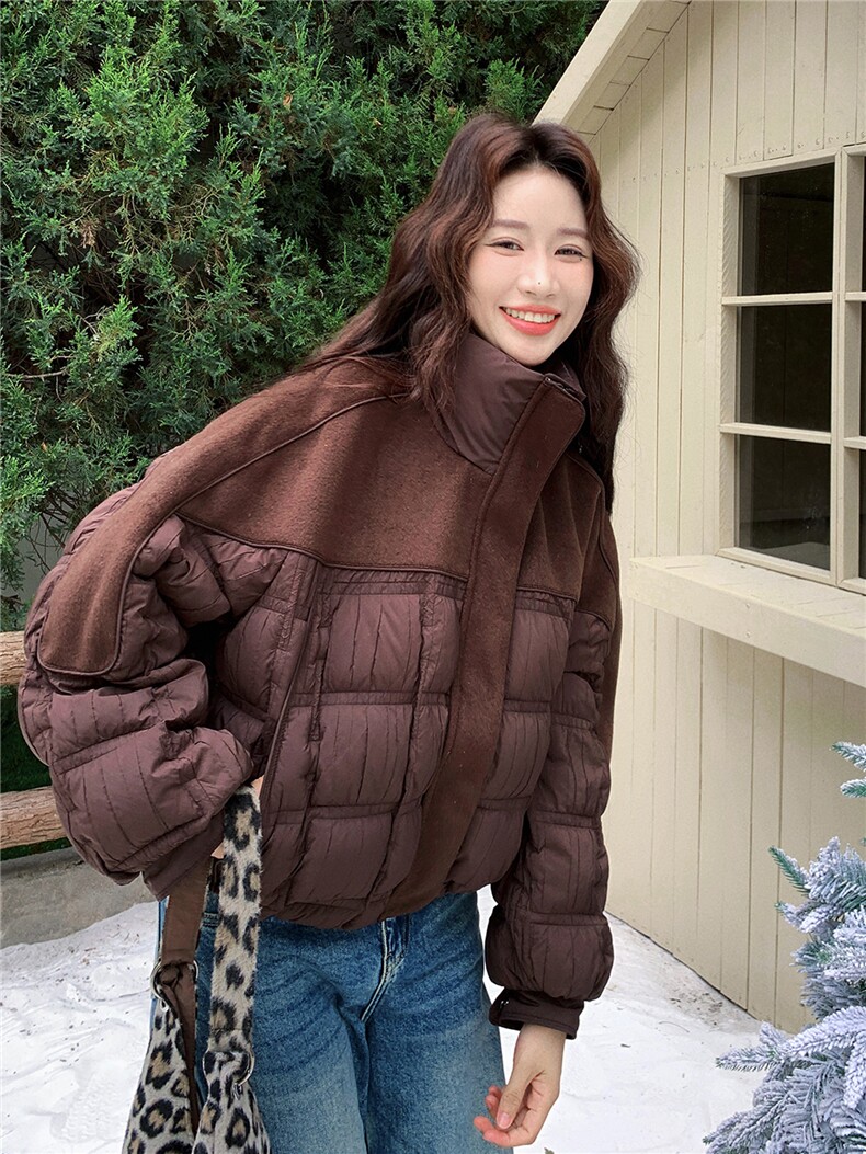 2025冬装新款简约时尚羽绒服205-H057-P295-K438,女装羽绒服,浙宝205