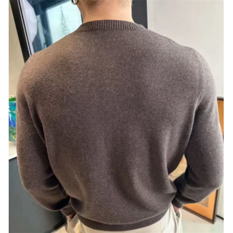 预售款已下单~秋冬湖蓝色开衫针织毛衣外套MY2588特批48,男装针织衫/毛衣,星座1411A-6