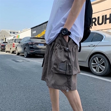 潮流夏季男士短裤嘻哈ins潮牌宽松工装休闲运动五分裤子DK083-p25，男装休闲裤，星座1008