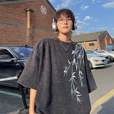 得物直播品质240重磅水洗xz605-dsx262-特批30控49，男装T恤，星座605(原A050)