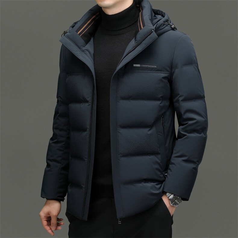 DF23536钱塘2020-2时尚休闲简约冬季厚款中年男士羽绒服P313,男装羽绒服,钱塘207-2
