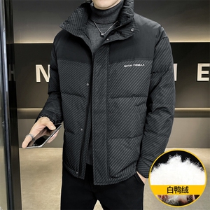 M863-P165 标50%白鸭绒男士2025冬季羽绒服时尚图片