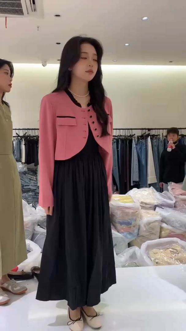 2023现货套装小香连衣裙，女装职业装，泰靡(2F)