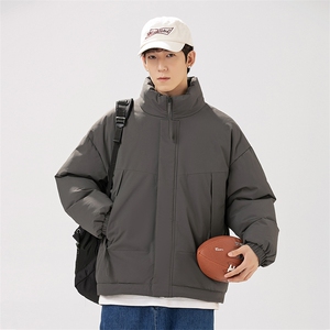 男士宽松防风防水加厚棉袄面包服DSA157B-M8808-P75,连体a字裙怎么搭配图片