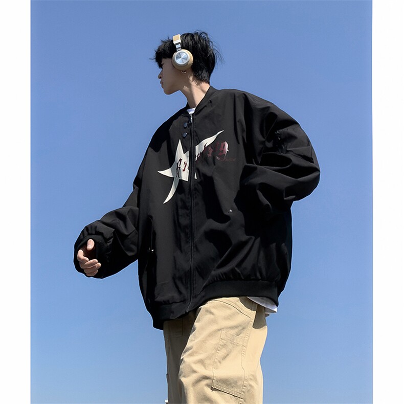 Wt601-P58美式复古BF飞行员棒球服夹克图片