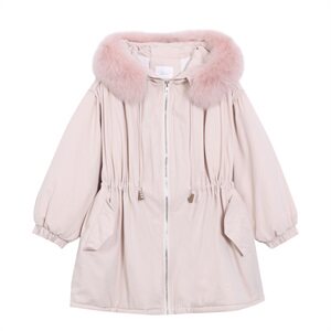 冬季工装派克收腰棉衣泡泡袖棉服外套 8148A浙宝100-556图片