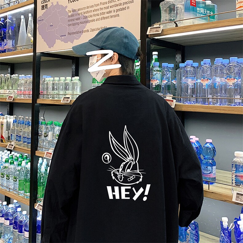 CS15179-P38 长袖衬衫男士大码宽松衬衣男寸衫男寸衣图片