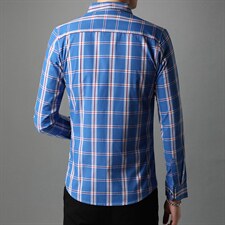 CA2105钱塘2020-2春秋薄款时尚休闲新款中青年男士衬衣P52，男装衬衫，钱塘207-2