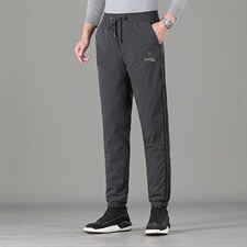 冬季新款男士时尚休闲细带保暖运动90绒羽绒裤YYYK5212-P126，男装棉裤，钱塘6003A(原)4033A