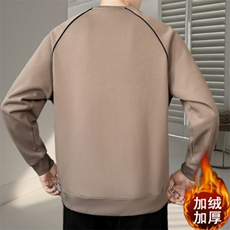 现货秋冬时尚圆领加绒卫衣休闲宽松打底衫百搭TW2653-P63，男装卫衣，星座1105-3