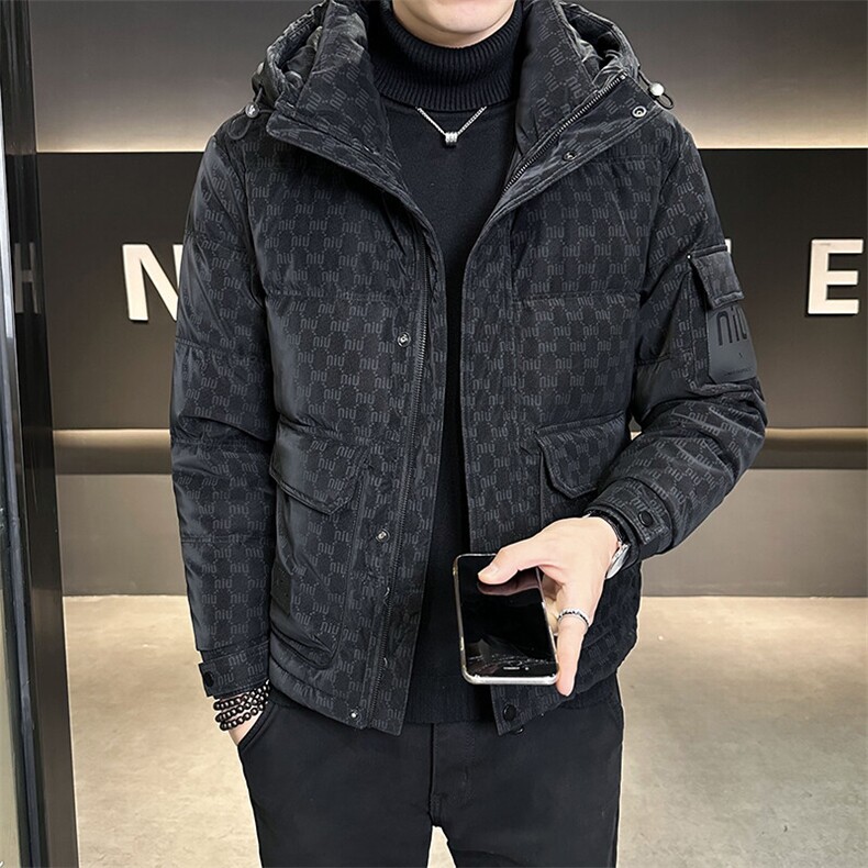 数据款2024新款羽绒服男士冬季短款加厚外套B240-YR9159-P225,男装羽绒服,电商B240