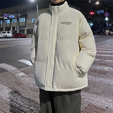 外景冬季加厚面包服男潮美式宽松大码保暖棉衣立领外套MF9369/P90，男装棉衣，电商B316