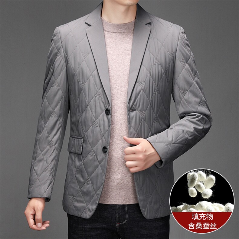 BF22908钱塘2020-2秋冬新款男士棉服商务休闲西装棉衣P147图片