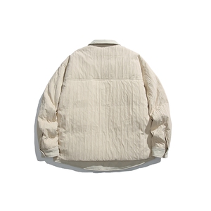 2025冬季新款男日系潮牌立领白鸭绒羽绒服加厚外套棉衣YR56-F205图片
