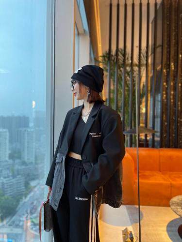 拼接外套，其它，跳跳谷