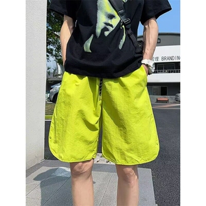 冰丝短裤男生夏季薄款直筒运动中裤帅气休闲五分裤子潮K6480-P28图片