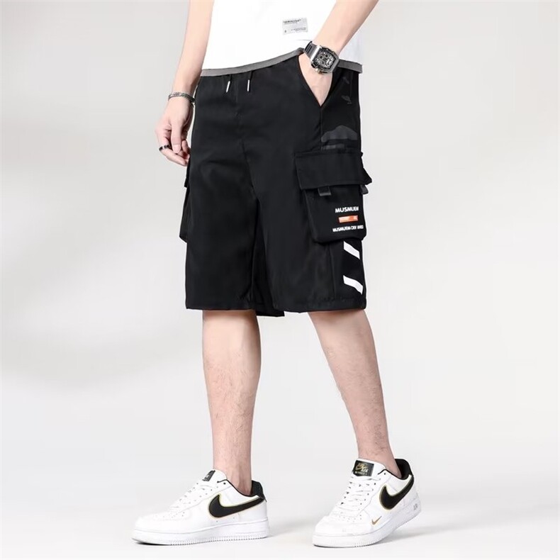 潮流五分裤潮青春流行工装裤休闲裤新款日系时尚K521-P25,男装休闲裤,星座1109-3