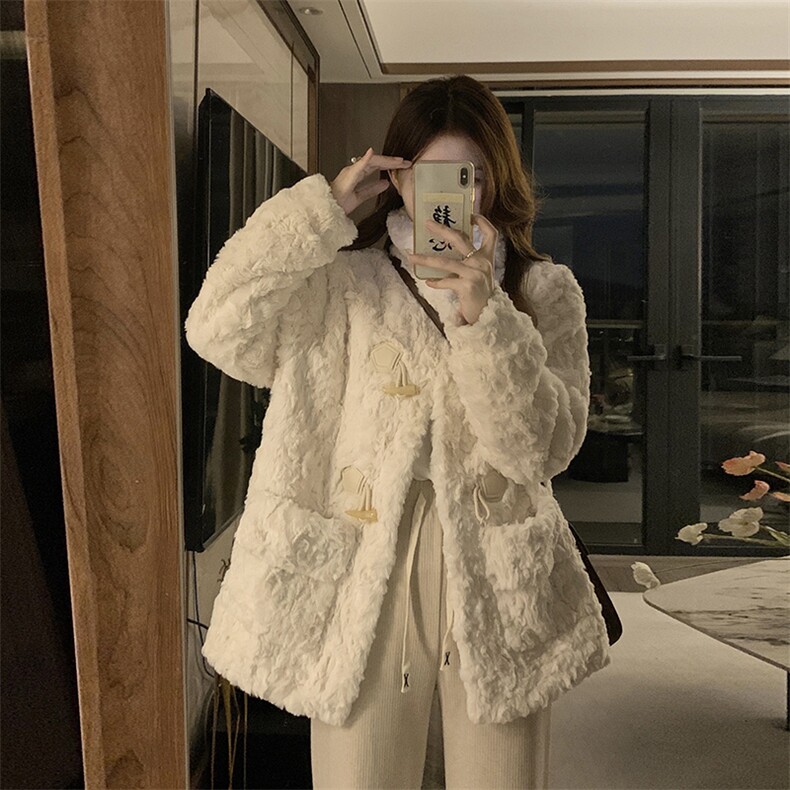 羊羔毛外套女新款情侣宽松百搭加绒加厚开衫棉服C870-P130,男装棉衣,星座911-2(原星座613-2）