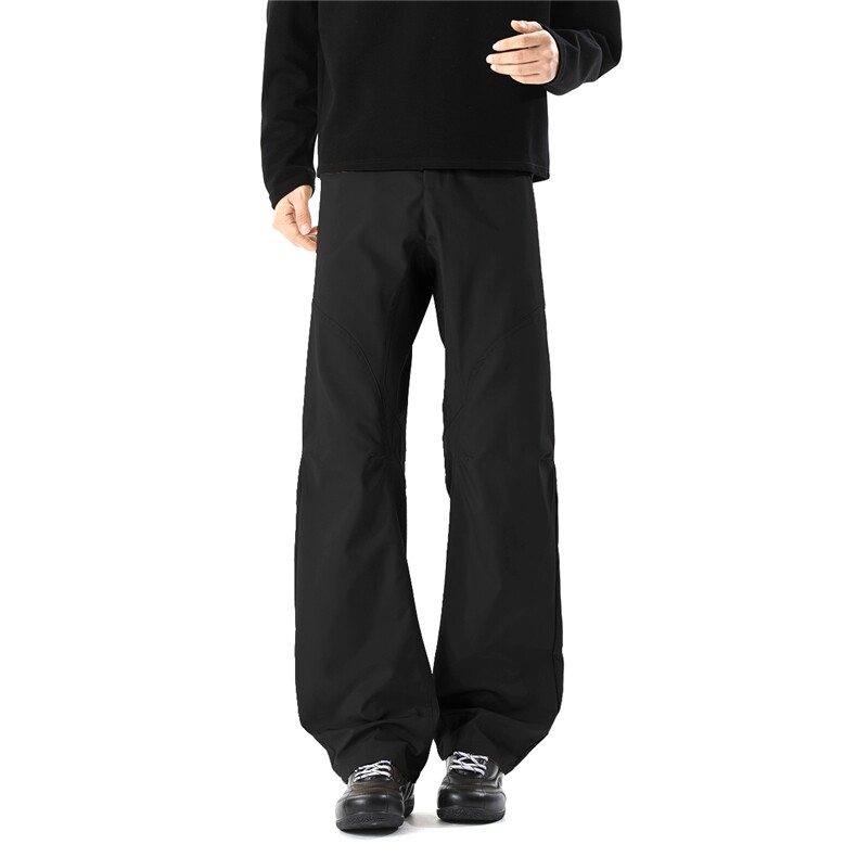 美式户外褶皱设计冲锋裤男防风徒步登山裤子防水耐磨CF157-P50，男装休闲裤，星座310A-4