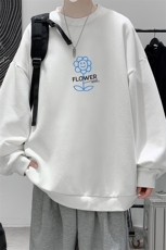 S6274-P28秋季圆领卫衣男大码韩版宽松长袖外套，男装卫衣，电商A040