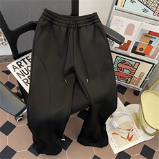 KZ0166ZZ-特45cleanfit侧拉链休闲卫裤春季宽松直筒微喇裤，男装休闲裤，星座1007（原301D）