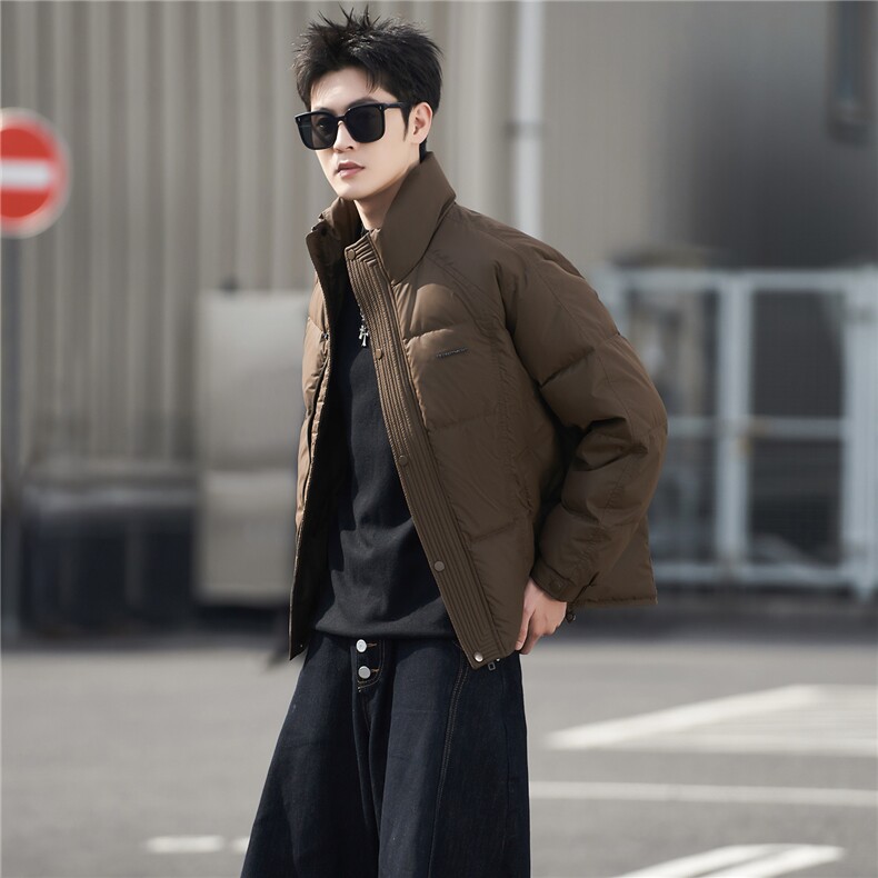 M-3XLB3539921P205黑PU2025冬羽绒服【标50控活动价298】,男装羽绒服,电商B353