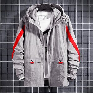 防晒衣男夏季薄款外套2021新款青年休闲夹克上衣服男装潮F918图片