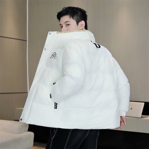 冬季加厚棉衣男休闲时尚青年立领棉衣百搭棉服外套M1802-P88图片