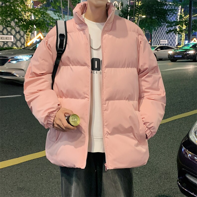 棉服外套男士秋冬季2025新款黑色立领加厚防寒保暖青少年棉衣ZM04,男装棉衣,星座310B-1