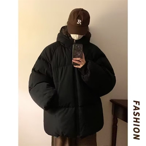 1506-1/M2001/P50冬季加绒加厚面包服棉衣外套男时尚气质原宿i图片