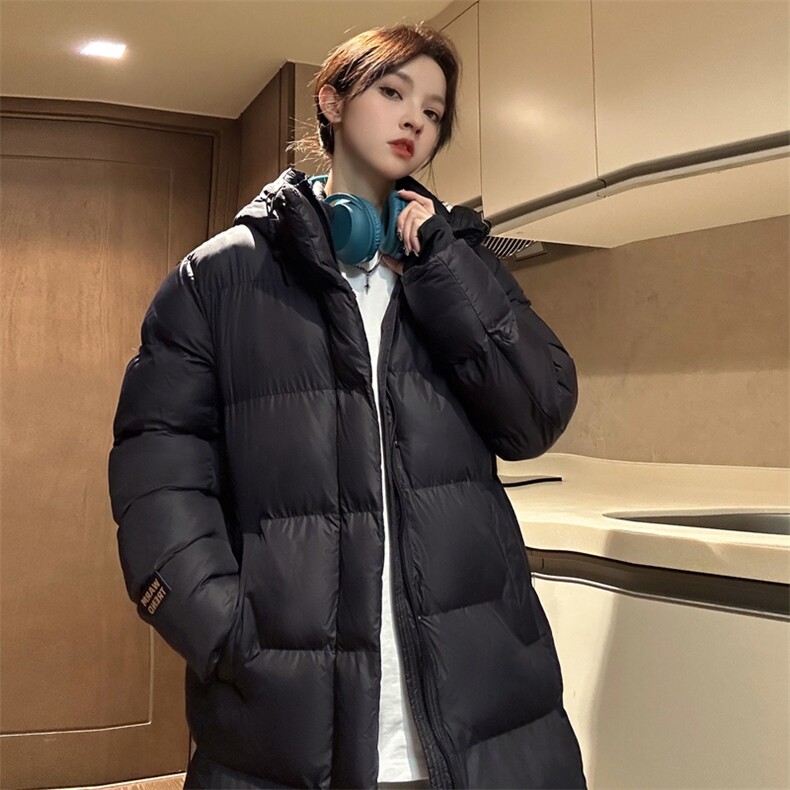 中性风男女同款中长款棉衣黑金防水保暖外出服MY9777P115,男装棉衣,星座309（原A406）