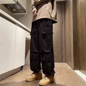 2024秋冬新款休闲长裤美式潮牌机能风工装冲锋裤男 K7601-P42图片