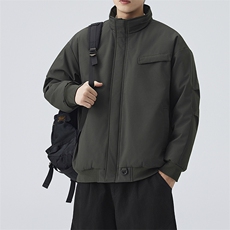 深度库存棉衣男宽松面包服立领加厚棉袄DSA157B-M8833-TP73，男装棉衣，电商A157B