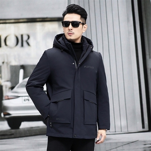 M8906-106钱塘2020-3简约冬季厚款商务休闲中年男士羽绒服P240图片