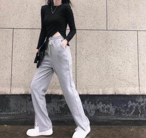 早秋针织开叉裤，其它，1+1 MAIN ROAD