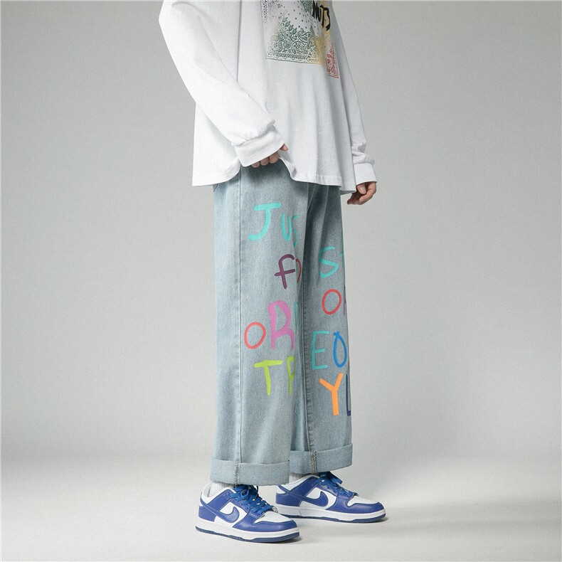 k753-p48-控68高阶宽松大码牛仔裤cityboy,男装牛仔裤,星座116