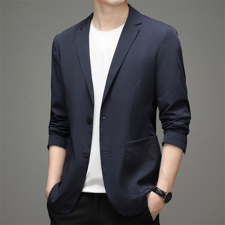BH21021钱塘2020-2春秋季薄款中青年男士新款时尚休闲西服P137,男装西服,钱塘207-2