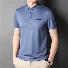 polo衫短袖男夏季潮牌2022新款半袖上衣宽松翻领t恤男，男装T恤，电商B212（原钱塘6029）
