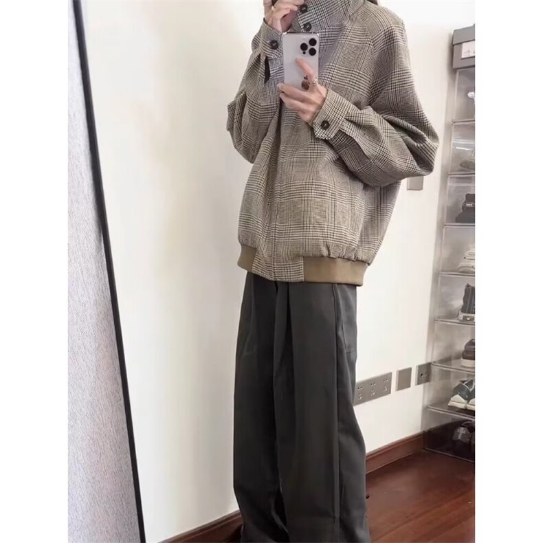 网络图现货复古潮牌痞帅炸街翻领工装韩版新款男外套R1302-P85,男装工装外套,星座1005-6