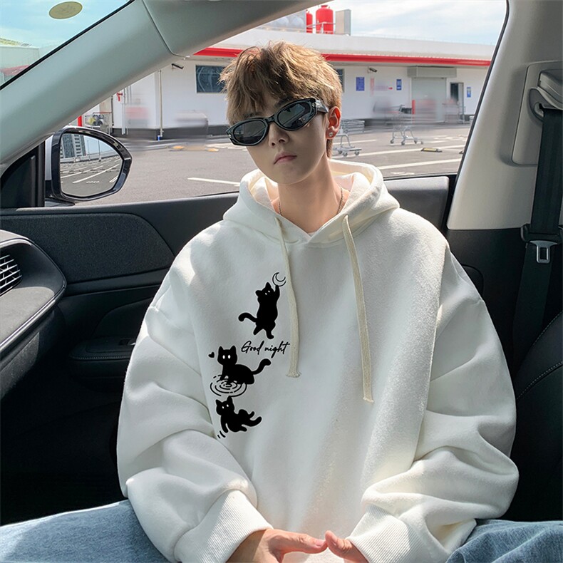 连帽卫衣男大码胖子帽衫大号运动服WY2461-P35,男装卫衣,电商A040