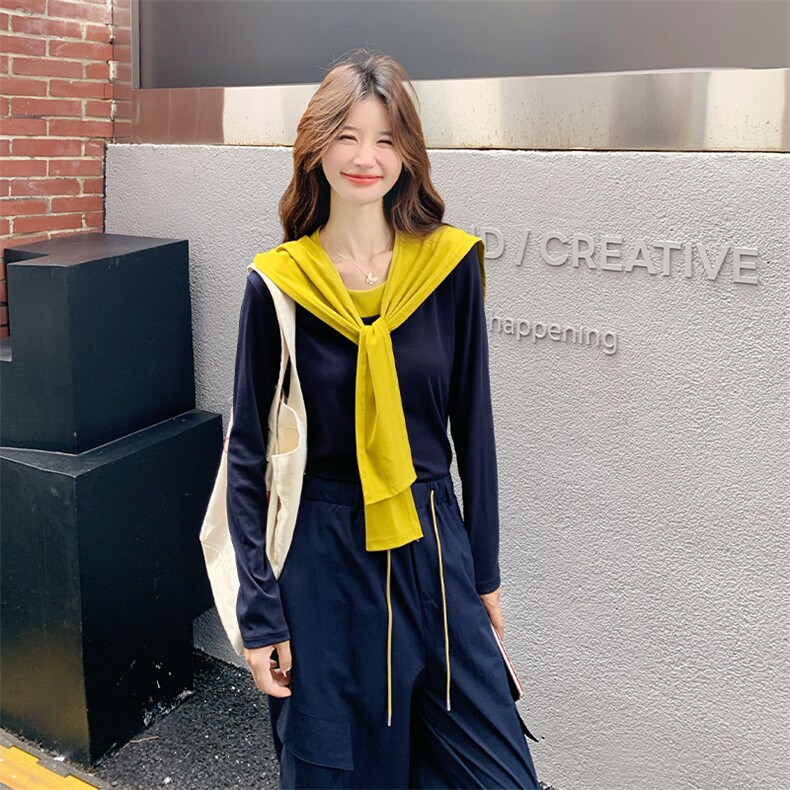 26新款现货大货已到店撞色三件套6851-P155-K238,女装套装/套裙,2D034